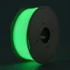 squids 3d glow in the dark green pla filament spool
