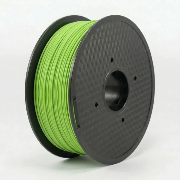 squids 3d matte green pla filament spool