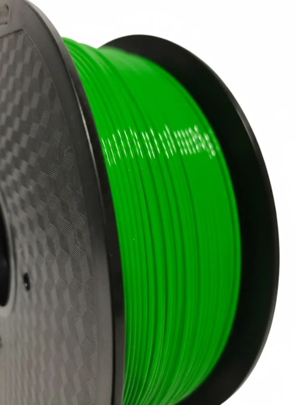 squids3d-green-pla-filament-spool-close-up
