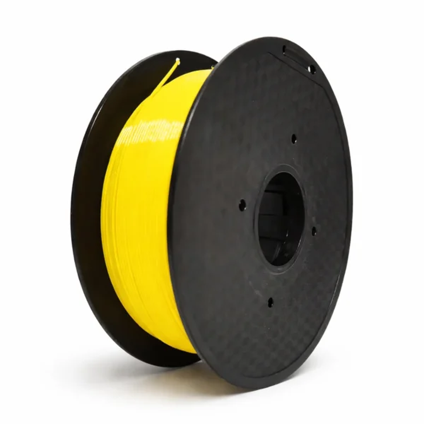 squids3d-yellow-pla-filament-spool-angled