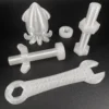 squids 3d transparent petg filament printed example
