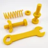 squids 3d yellow petg filament printed example