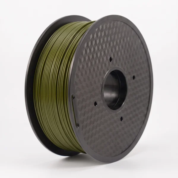 squids 3d olive petg filament spool
