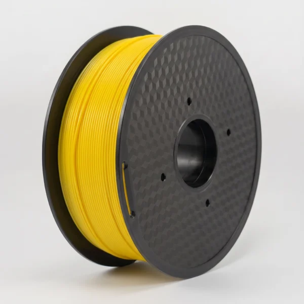 squids 3d yellow petg filament spool